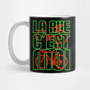 La Rue Cest Moi Road Bike Birthday Gift Shirt Mug